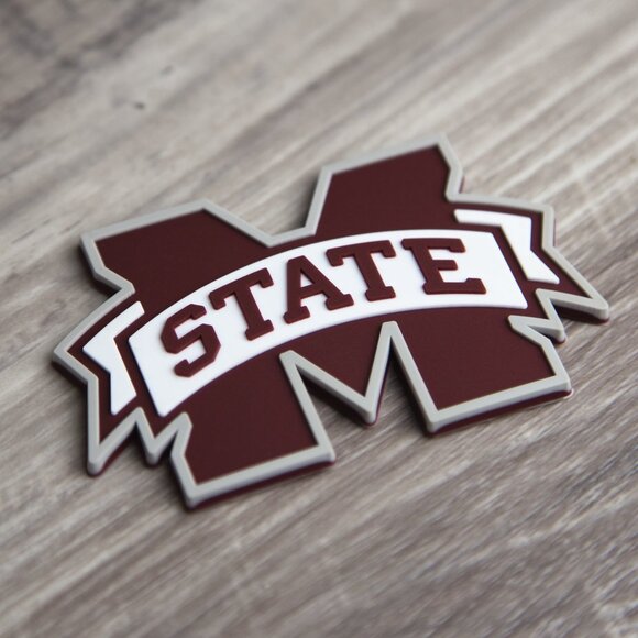 Mississippi State Bulldogs 3D Umpqua Rope Hat- Bark Duck Camo/ Brown